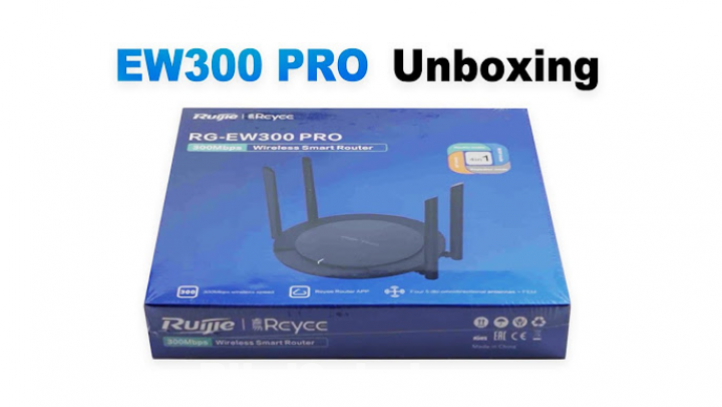 Ruijie RG-EW300 Pro 300Mbps Smart WiFi Router